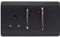 Trendi Switch Screwless Artistic Modern Decorative Glossy 45 A Cooker Switch Control Unit & Single Plug Socket Inc Neon Indicator for Indoor Use in Matt Black - ART-WHS213MBK