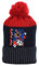Paw Patrol Mütze Kinder | Bommelmütze | Beanie | kleine Geschenke für Jungen | Strickmütze | Chase und Marshall | Wintermütze | Winter (DE/NL/SE/PL, Numerisch, 54, Blau)