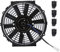 10in Engine Cooling Fan, Slim Electric Cooling Fan Radiator, 24V 80W 2100RPM 10 Straight Cutters Cooling Fan Universal for Car