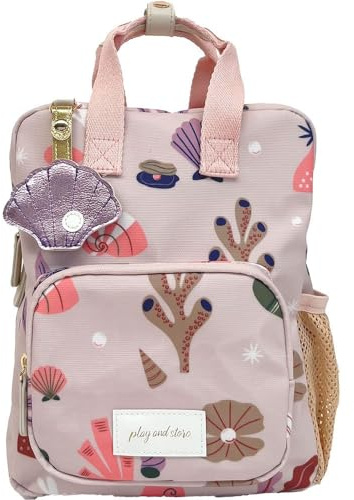 PLAY AND STORE Shells, Sac à Dos Mixte bébé, Rosa, Mini Mochila