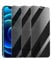 nulala 3 Pack Privacy Screen Protector for iPhone 7 Plus, Black Edge Tempered Glass Film Anti-Spy Screen Protector for iPhone 7 Plus, Anti Scratch and Anti-Shatter, Case Friendly