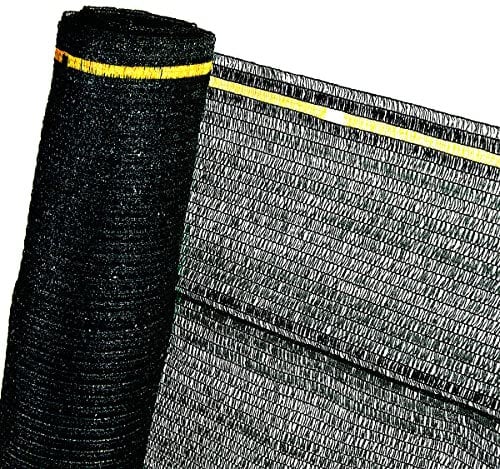 HAGA Filet d'ombrage 4 m x 5 m avec effet d'ombrage 60 % vert – Protection solaire pour clôture – occultant pour serre et potager – respirant