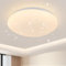 Kowanie Deckenlampe LED Deckenleuchte Schlafzimmer - Ø25cm Flurlampe Decke 12W Küchenlampe Sternenhimmel Warmweiß 3000K Rund Deckenbeleuchtung für Flur Kinderzimmer Esszimmer