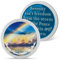 AtSKnSK Sobrietà Moneta Serenità Pace nella tempesta Arcobaleno AA Medaglione Anonimo Alcolista Chip Recupero Regali (Serenity Peace Within the Storm Sobriety Coin)