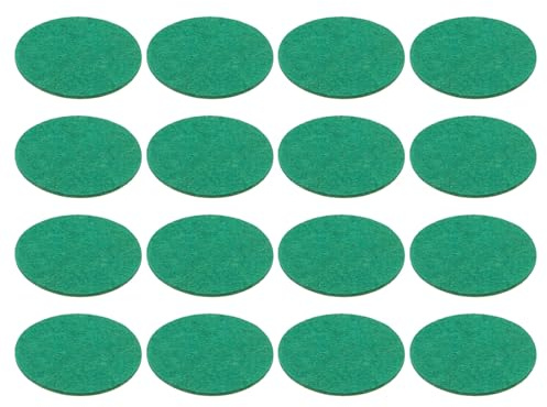 PATIKIL Air Hockey Schläger Filz Pads Air Hockey Filz Pusher Ersatz für Spieltische