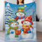 Weihnachten Sherpa Fleece Decke Weihnachts Kuscheldecke Decke Sofa Weihnachten Couchdecke Blanket Winter Merry Christmas Wohndecke Rentiere Schnee Winter Aus Hochwertige Sherpa Fleece