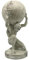 KESOTO Statue Tragen Die Welt Statue Antike Sisyphus Statue Figurine Desktop Skulptur Statue Figur Statue