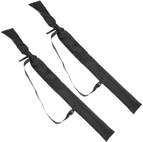 Vobumix Bolsa para Espadas De 165cm, Estuche De Transporte para Espadas, 2 Uds., Bolsa para Katana Japonesa, Soporte para Katana Samurái, Bolso De Hombro para Espadas, Bolsa De Transporte Bokken