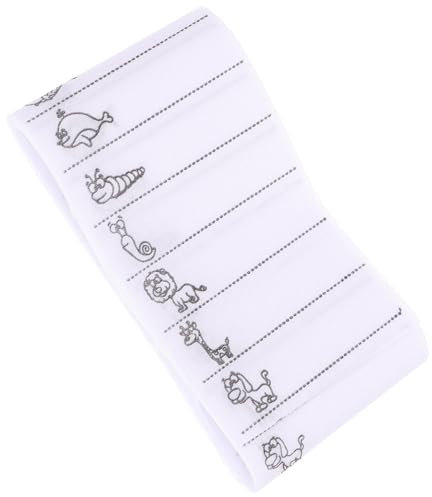BELLIFFY 1 Roll Sewing Name Labels Daycare Labels Jackets Label Garments Label Size Labels for Clothing Custom Clothing Labels Personalized Clothing Tags Quilt Labels Polyester and Cotton