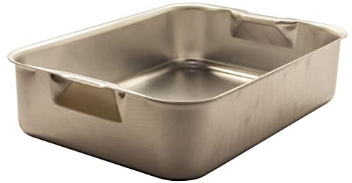 AcMax Aluminium Bräter, Topf 37 x 27 x 9 cm, eckig