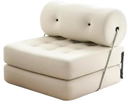 KIBONCY Cama de sofá Plegable, sillón Cama Convertible, Silla Plegable portátil con Soporte para la Espalda, sofá Individual para Sala de Estar y Dormitorio c