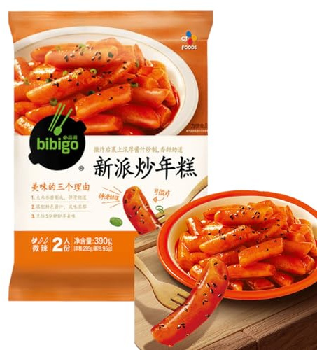 BaiLiSnacky Tteokbokki Soße Set 390g - Genuss in 3 Minuten | - Perfekt Für Tteokbokki, Suppen & Pfannen | Asiatisches Essen | Sofort Verzehrfertige Lebensmittel (Leicht würzig)