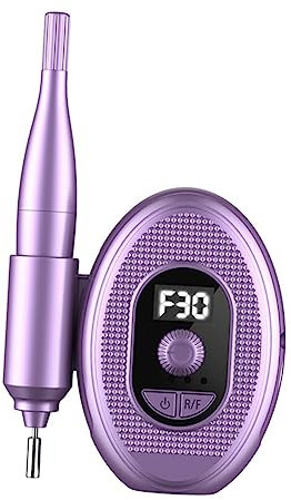 DEARMAMY Taladro De Uñas De Manicura Eléctrico Torno Uñas Máquina Limadora De Diseño Compacto