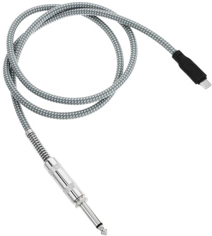 Garneck Audio Cable to Usb-c for Electric Guitar Usb Recording Cable Usb-c to Xlr Adapter for Musicians for Laptop