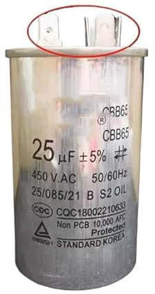 1PCS CBB65 Air conditioner compressor start capacitor 30UF 50X75MM IDGTTLDF
