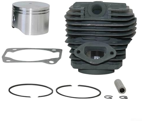 Replacement Cylinder and Pistons Kit for SX62 62cc Chainsaw, Complete Metal Engine Set with Gaskets for Professional Grade Cutting Performance Upgrade
