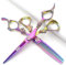 6 Zoll violett Friseur Schere Barber Professionelle Haarschere hand-cutting und Effilierschere