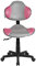 HTI-Line Drehstuhl Mila Grau Pink