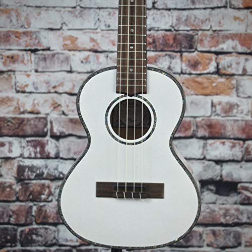 Lanikai, JMS-AWT2 Ukulele mit 4 Saiten, Weiß