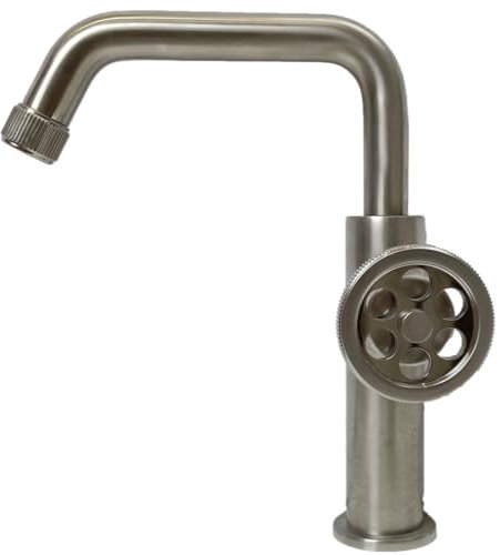 Essebagno Indus mitigeur lavabo bas façon inox