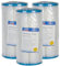 VYAIR 20 Big Blue 20 Micron Pleated Polyester Water Filter Cartridge Compatible with Pentek, Pentair S1-BB, 155405-43, ECP1-BB, 255489-43, ECP5-BB, 255490-43, ECP20-BB, 255491-43 (3)