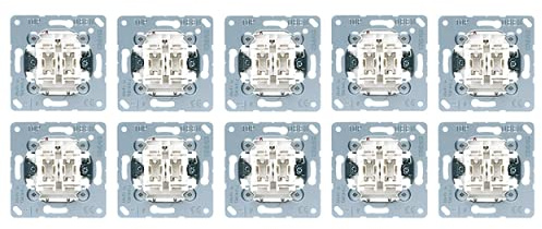 Jung Wippschalter Set Serien: 10x Wippschalter Serie 505U