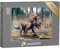 puzzleYOU: Puzzle 1000 Teile „Triceratops aus der Kreidezeit, 3D-Illustration“ – aus der Puzzle-Kollektion Dinosaurier, Tiere aus Fantasy & Urzeit