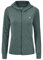 donhobo Damen Laufjacke Sportjacke Langarm Kapuzenjacke Trainingsjacke Sweatjacke Atmungsaktive mit Daumenloch und Tasche für Laufen Yoga Fitness (Cyan, L)