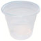 AC – Maceta Transparente – Fabricado en plástico – Recipiente Redondo para Tiesto de Interior, Exterior, Jardin, terraza o balcón – Ø 24 x 20 cm