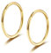 Lantine 16g 8mm Septum Piercing G23 Titan Gold Nahtloser Klicker Haken Tragus Lip Helix Piercings Gold Muschel Schläfer Scharnier Knorpel Ohrpiercing Ohrringe