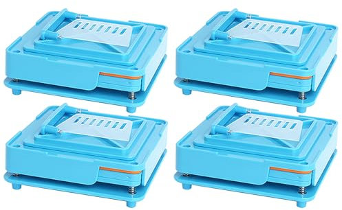 Lot de 4 capsules vides à 100 trous, machine de remplissage de capsules pour taille 00, capsules vides végétariennes ou gélatines, capsules cosmétiques en poudre, manuelles, hôpitaux, cliniques,