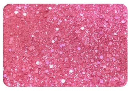 UNIOND Fußmatte mit glitzerndem rosa Glitzer-Druck, saugfähig, rutschfest, 61 x 40,6 cm, Flanell, waschbar, Eingangsteppich für drinnen und draußen