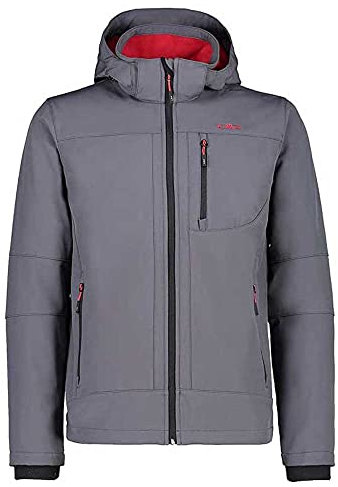 CMP Damen Light Softshell Jacke 39A5016, Anthrazit/FARD, M