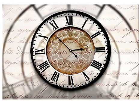 murando - Vlies Fototapete Uhr Vintage 200x140cm - Foto Tapete Schlafzimmer Wohnzimmer Moderne Vliestapete XXL Wandtapete Motivtapeten 3d Effekt Wand Dekoration - Flur Zeit Retro 10110901-38