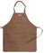 DRAKENSBERG 'Bob' Leder Grillschürze für Männer, Extra Gross, Übergröße, Herren, BBQ Lederschürze, hochwertig, Havanna-Braun, DR00303-XXL