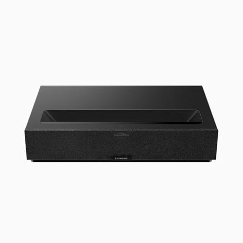 Formovie Theater Premium: Ultimate 4K UHD Projector | ALPD 4.0 RGB+ Triple Color Laser 2800 ANSI Lumens | Dolby Vision & Atmos | Bowers & Wilkins Hi-Fi Speaker | Certified Google TV OS
