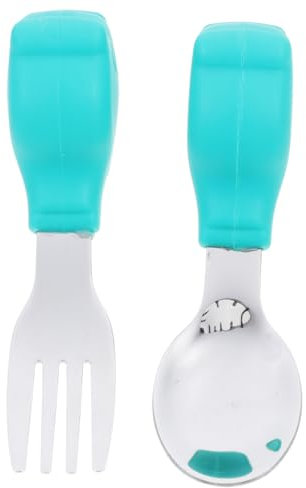 SEWOART Gadget Pour Bébé Fourchette Cuillère Mangeoire Portable Pour Les Repas De Bébé