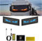 luci a LED per auto, grande display a LED programmabile flessibile, led per auto,occhi luminosi per camion,Occhi Del Diavolo LED per Auto,occhi a LED per auto, lampada colorata per occhi, schermo mor