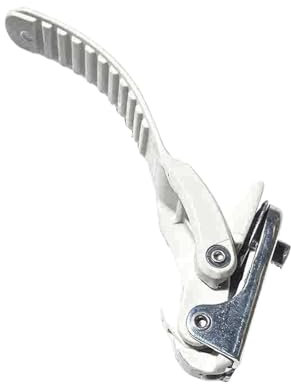 LeeQinersw Componenti per Attacchi Snowboard, Fibbia per Cinghia di Ricambio, Bianco