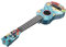 DRESSOOS Ukulele Für Ukulele Zum Verschenken Kindergitarre Kinderspielzeug Ukulele- Für Die Frühe Bildung Gitarrenspielzeug Für Gitarre Für Plastik Blue