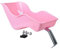 Nevalerra Fahrrad-Puppenträger, Fahrrad-Puppenstuhl | Puppen-Fahrradsitzhalter mit Clip- -Gurt – rosa Babypuppen-Fahrradsitz-Befestigung für Puppenspielzeug