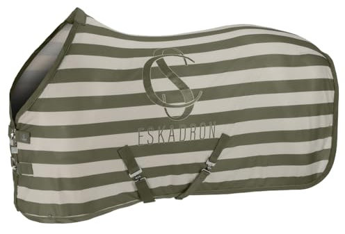 Eskadron Classic Sports Fliegendecke Cooler Fly in Dusty Olive - Greige, Größe:155 cm