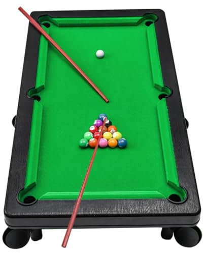GOOHOCHY Mini Tavolo Da Biliardo Per Ragazzo Ragazza e Ragazzi Gioco Educativo Da Tavolo Tascabile Set Biliardo Indoor Per Sviluppo Coordinazione e Divertimento in Famiglia