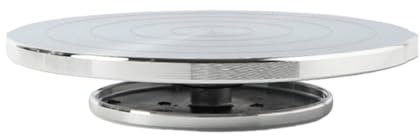 Torno de alfarería, torno de alfarería, rueda pequeña for bricolaje, plato giratorio de arcilla, disco giratorio, herramienta for recortar esculturas redondas(30cm)