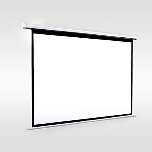 Projector Screen 72 16:9 Electric Projection Screen Matt White for LED LCD Movie Motorized Projector Screen