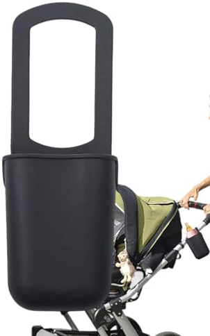 FxaumsGxuk Kinder Rollstuhl Becherhalter, 28x9x7cm Kinderwagenbecher Halter, Silikon Getränkehalter Für Kinderwagen, Rutschfester Kinderwagenbecherhalter Für Kinderwagen, Fahrrad, Walker, Laufband