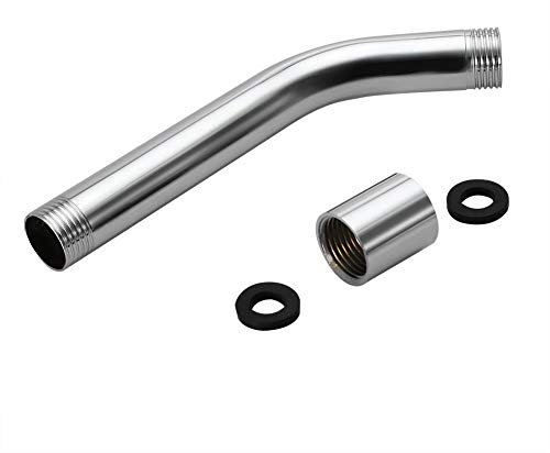 TOPINCN Edelstahl Duscharm Duschen Verlängerungsrohr Handheld Badzubehör Rundrohr MEHRWEG VERPACKUNG