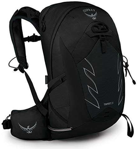 Osprey Tempest 20 Wanderrucksack für Frauen Stealth Black - WXS/S