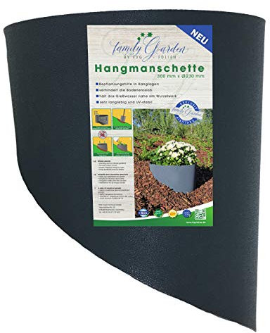 familiyGarden Hangmanschette - Doppelpack - Verhindert Bodenerosion am Hang!