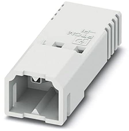 PHOENIX CONTACT PTCM 0.5/2-PI-2.5 WH Leiterplattensteckverbinder, 0.75 mm² Nennquerschnitt, 6A, 160V, 2 Potenziale, 2 Polzahl, 2.5mm Rastermaß, Weiß, 250 Stück